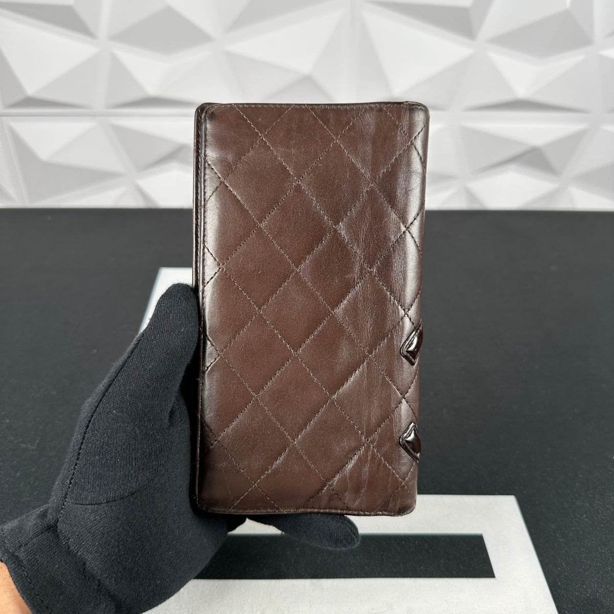 Louis Vuitton Billfold Card Holder Brown Synthetic ref.158897