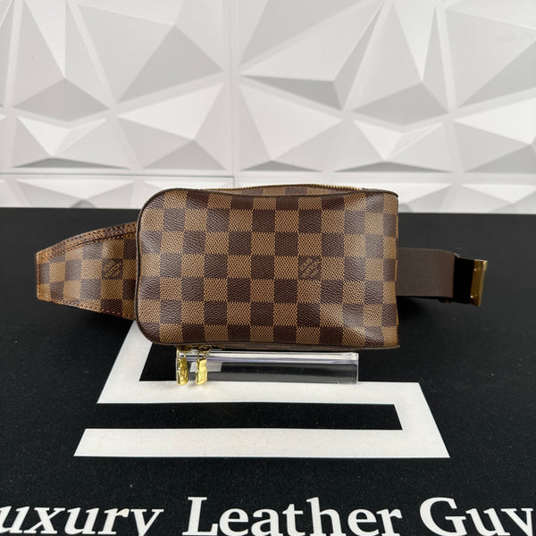 Louis Vuitton, Bags, Louis Vuitton Damier Ebene Geronimos Beltsling Bag  Ca04